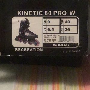 Kinetic pro roller blades